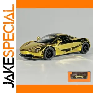 1:32 McLaren 720S Diecast Model Car Gold