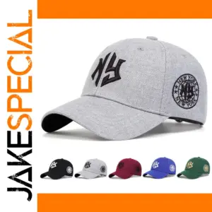 Unisex Embroidered Baseball Cap for Outdoors
