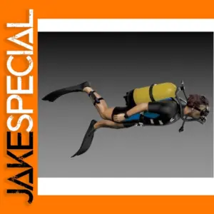 Resin Scuba Diver Model Kit 1/35 Unassembled