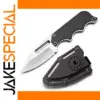 Mini Fixed Blade Knife Keychain G10 Handle