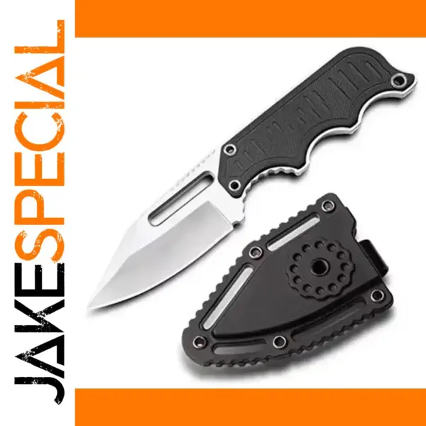 Mini Fixed Blade Knife Keychain G10 Handle