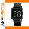 Skmei 2312 Digital Square Watch with Leather Strap