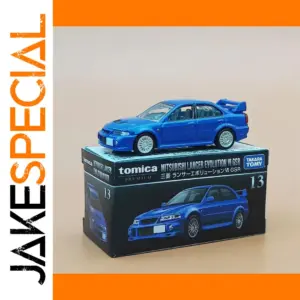 Mitsubishi Lancer Evolution VI GSR Model Blue
