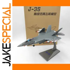 Diecast J-35 Fighter Jet Model 1:100 Scale