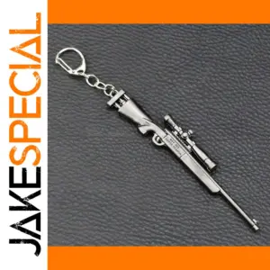 M14 Sniper Rifle Keychain Alloy Pendant