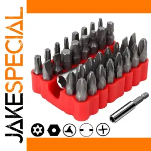 33pcs Magnetic Security Screwdriver Bit Set for Electronics
