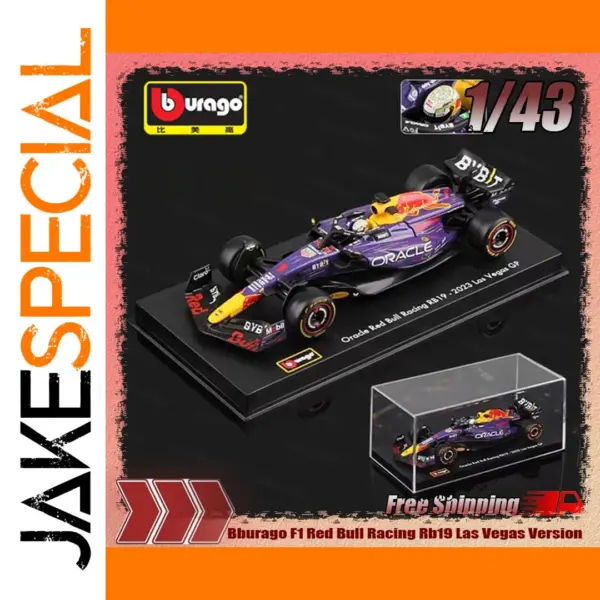 Red Bull Racing F1 RB19 Vegas Diecast Model