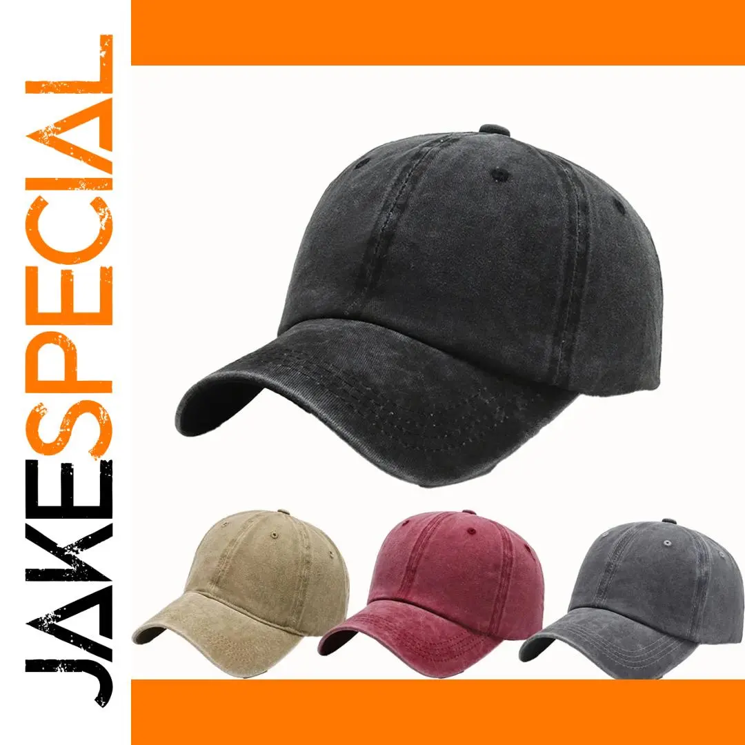 Unisex Washed Vintage Baseball Cap MZ538 1 Unisex Washed Vintage Baseball Cap MZ538