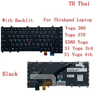 Arabic Kazakh Hebrew Greek Thai Keyboard for Lenovo Yoga 26 b46b1ed2 no logo