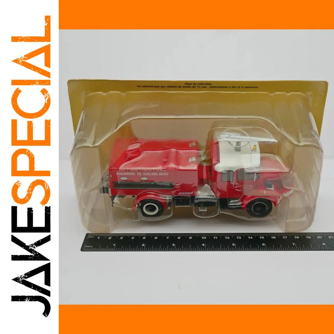 Diecast Model Red Aerodrome Truck 1:43 Scale 1 Diecast Model Red Aerodrome Truck 1:43 Scale