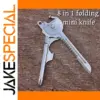 SWISSTECH 8-in-1 Folding Mini Knife Tool