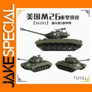 TRUMPETER 1:72 M26 Pershing Heavy Tank Model