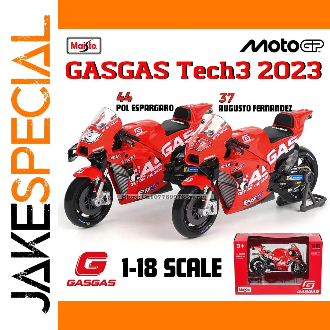 Maisto 1:18 Gasgas Tech3 Moto GP Model 1 Maisto 1:18 Gasgas Tech3 Moto GP Model