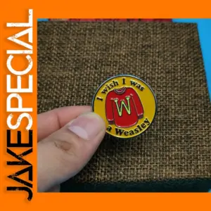 I Wish I Was Brooch Pin Enamel Jewelry