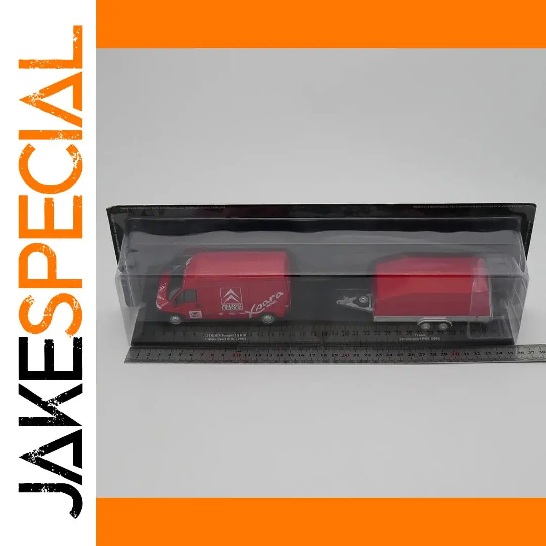 Ixo 1:43 Scale Citroën Van and Trailer Model 1 Ixo 1:43 Scale Citroën Van and Trailer Model