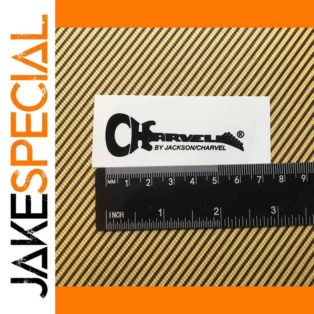 CHARVEL Headstock Decal Sticker Set of 3 1 CHARVEL Headstock Decal Sticker Set of 3