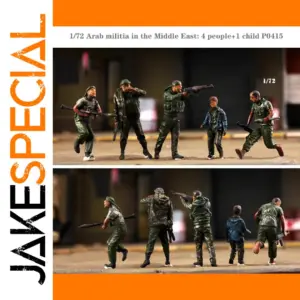 1/72 Arab Militia Soldier Figures Set