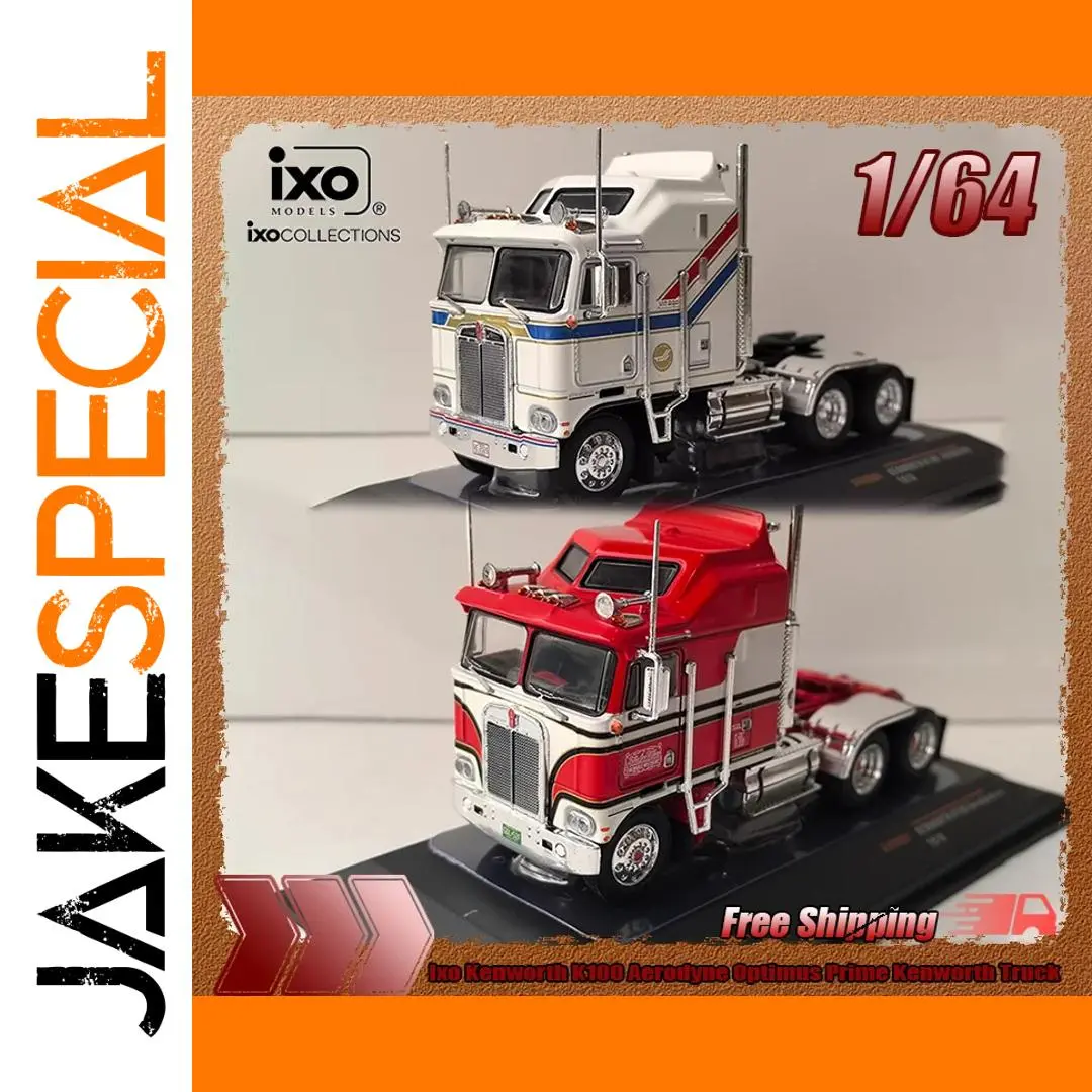 Ixo 1:64 Kenworth K100 Aerodyne Optimus Prime Diecast Model 1 Ixo 1:64 Kenworth K100 Aerodyne Optimus Prime Diecast Model