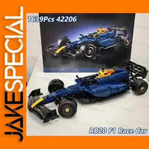 F1 Race Car Building Kit 1631 Pieces