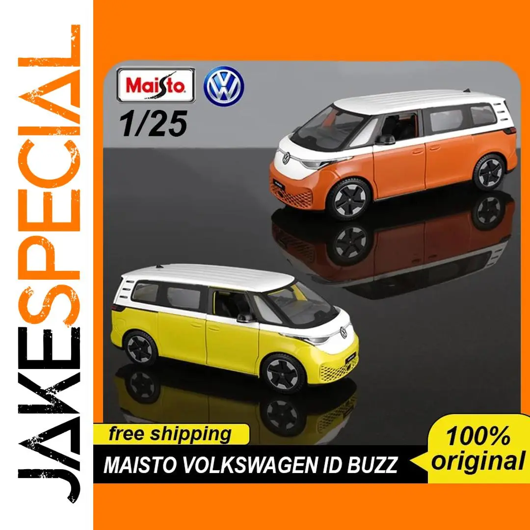Volkswagen ID Buzz Samba Bus Diecast Model 1:25 1 Volkswagen ID Buzz Samba Bus Diecast Model 1:25