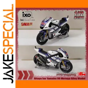 New In Stock Ixo 1:12 Yamaha 99 Motogp Jorge Lorenzo Simulation Alloy Miniature Die-Cast Motorcycle Racing Model Custom Toy Gift