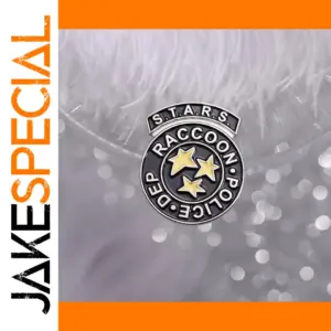 Stars Raccoon City Enamel Brooch Pin Gift