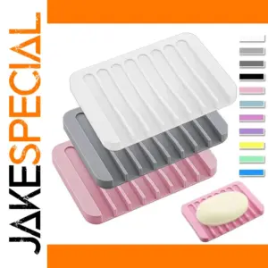 Silicone Sink Soap Dish with Drainage