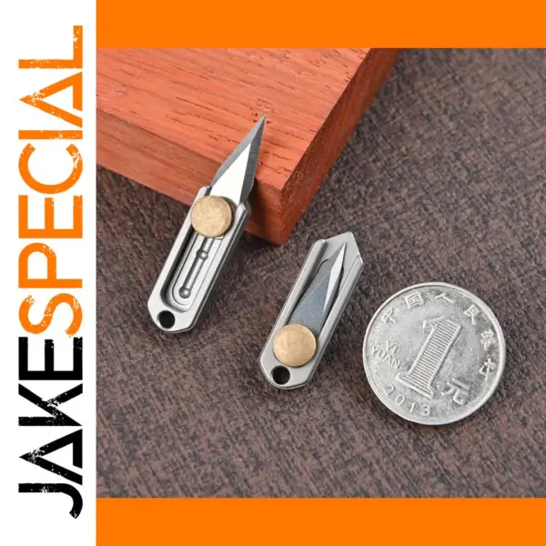 Titanium Multi Utility Knife with Sharp Blade