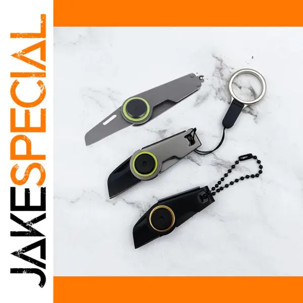 Vintage Mini Stainless Steel Folding Knife