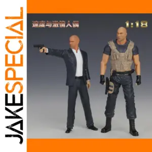 1/18 Scale Action Figures Hobbs & Shaw Set