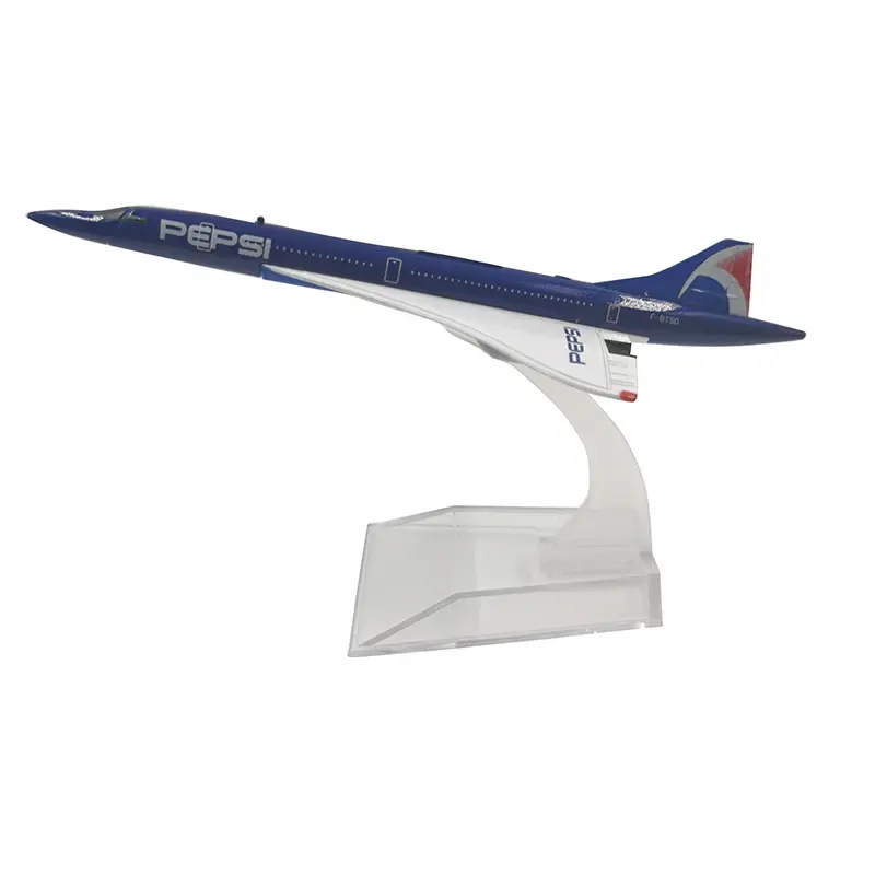Concorde Diecast Model Aircraft 1/400 Scale 2 Concorde Diecast Model Aircraft 1/400 Scale - Image 2