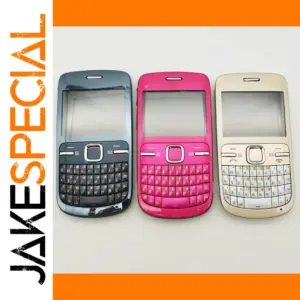 Unlocked Vintage Nokia C3-00 Cell Phone with Keyboard