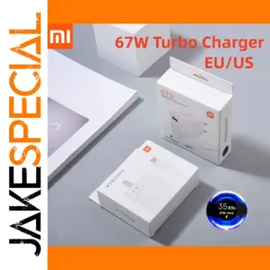 Xiaomi 67W Turbo Fast Charger with Type C Cable