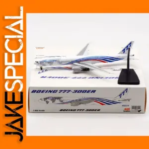 Diecast Metal Alloy Boeing 777-300ER Model 1/400 Scale