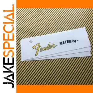 3Pcs Fender Meteora Headstock Decal Stickers Set