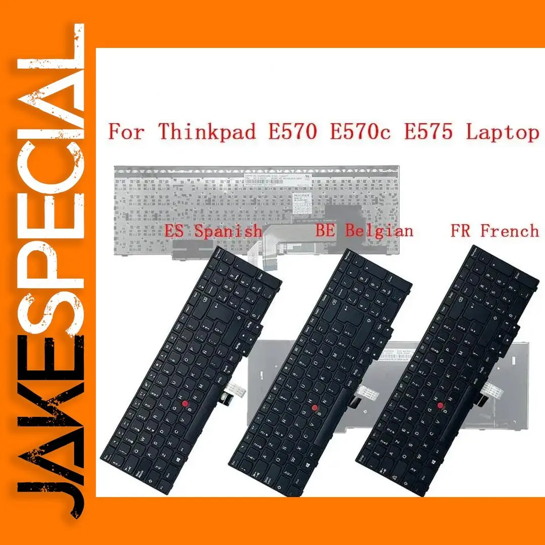 French AZERTY Keyboard for Lenovo Thinkpad E570 1 French AZERTY Keyboard for Lenovo Thinkpad E570