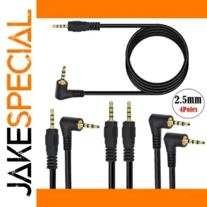 2.5mm Male to Male Audio Cable 1.8m