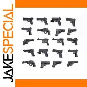 20PCS Mini Military Guns Building Block Set