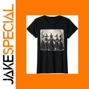 Vintage Witch Graphic Women's T-Shirt