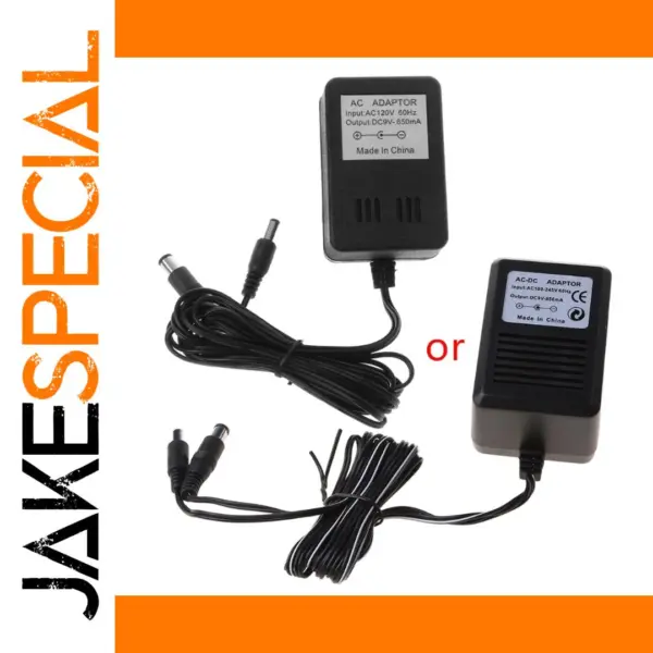 3-In-1 US Plug AC Power Adapter for NES & Sega Genesis
