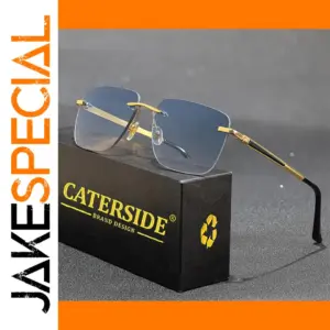 Pilot Rimless Sunglasses for Men and Women Model K40267