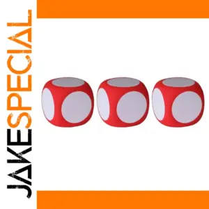 3Pcs Blank Dry Erase Educational Dices