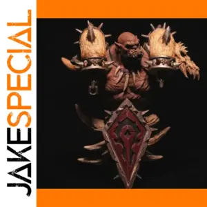 1/10 Scale Resin Orc Bust Kit Unassembled Model