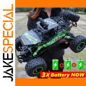 4WD Remote Control Car with LED Lights