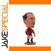 Soccer Player Bobblehead Figurine - Red Jersey