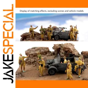 1/72 German Infantry Squad and Driver Model Set