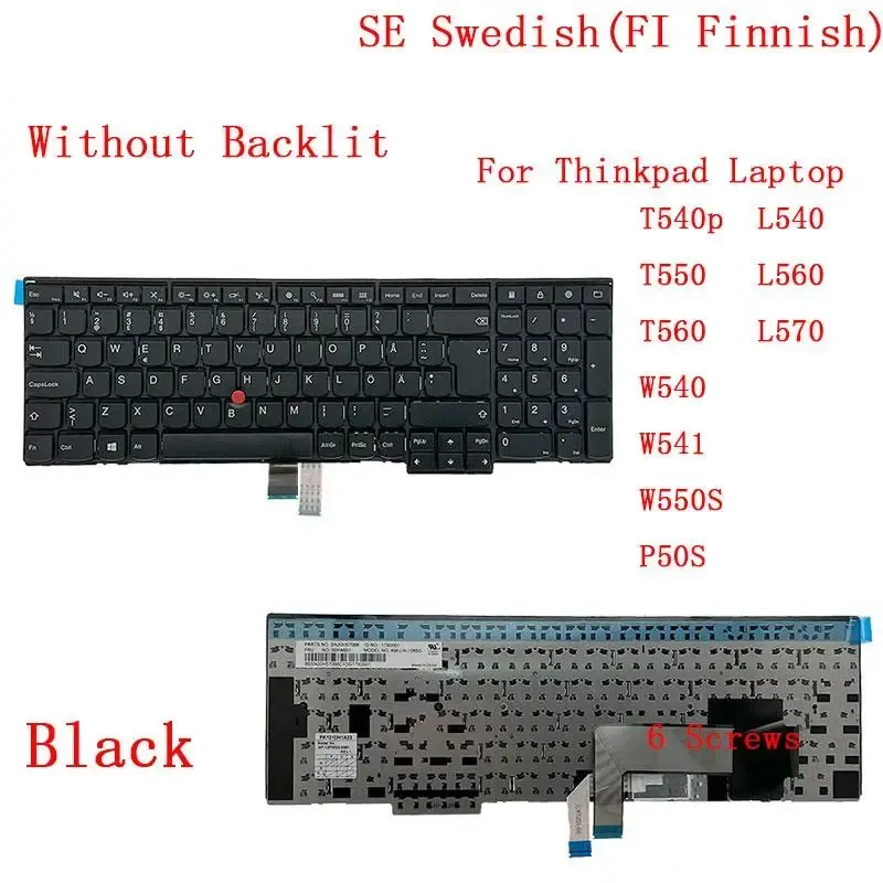 SE Swedish Finnish Keyboard for Lenovo ThinkPad 10 SE Swedish Finnish Keyboard for Lenovo ThinkPad - Image 10