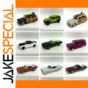Limited Edition 1:64 Diecast Sports Car Model Collection