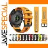 Garmin Fenix 8 Watch Band Silicone Strap 26/22mm