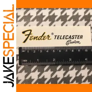 3Pcs Guitar Headstock Decals Set for Customization